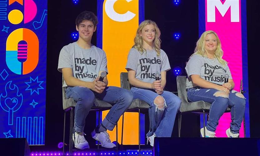 Page High theater students at CMA Fest